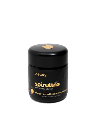 thecary Spirulina Tablets | Organic | 500 mg | Natural Immune System Booster | | thecary