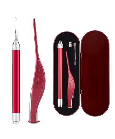 Aluminum Alloy Ear Cleaner Device - Red, Reusable Ear Plugs for Small Ear Canals - Surprising Gift - 1 Count - Buy Online on GoSupps.com