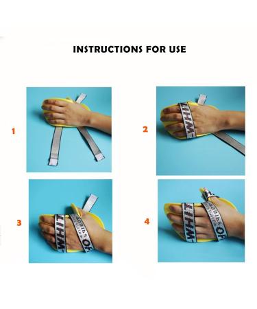 Stroke Resting Hand Splint Finger Splint For Train Finger Orthotic Point Stroke Rehabilitation Equipment Medical Hand Wrist Training Orthosis Device Brace Support (left hand yellow) left hand yellow - Buy Online on GoSupps.com