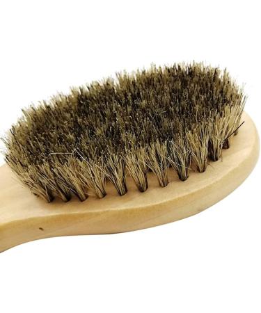 Premium Dusarls Boar Bristle Shaving Brush - Wood Handle Portable Barber Tool for Natural Beard Care - Buy Online on GoSupps.com