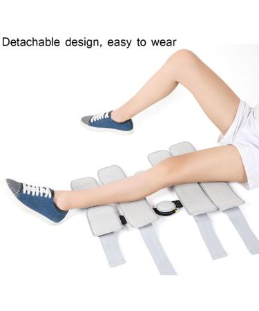 Knee Joint Support Brace Fracture Ligament Rupture After Meniscus Adjustable Chuck Knee Brace Gray leftleg - Buy Online on GoSupps.com