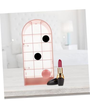 Buy Healeved Pink Lipstick Storage Box - Organizer & Display Stand for Makeup | International Shipping Available - Buy Online on GoSupps.com