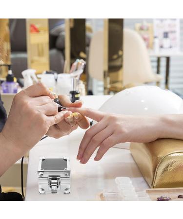 Lurrose 2PC Nail Drilling Stock Holder & Organizer | Nail Bit Display Container for Salons | Essential Manicure Tool - Buy Online on GoSupps.com