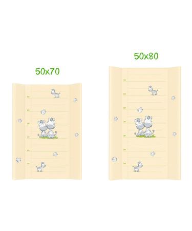Ceba Baby Diaper Support Pad - Washable Wedge 70x50 cm for Girls - Gray Zebra - 1 Pack - Buy Online on GoSupps.com