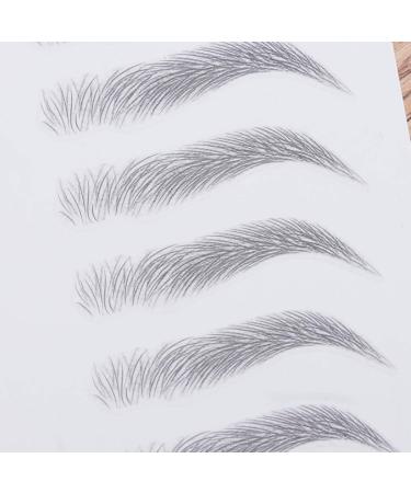 Housoutil 2pcs 3d Eyebrow Stickers Eyebrow Hair Eyebrow Transfer Stickers 6 Stickers Water Proof ze008 Black - Buy Online on GoSupps.com
