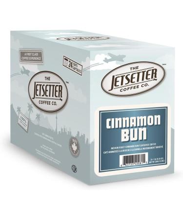 Jetsetter Cinnamon Bun Single Serve Coffee 24 Pack Cinnamon Bun 1 count (Pack of 24) - Buy Online on GoSupps.com