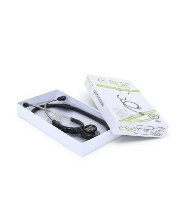 Stethoscope for Doctors & Medical Students | Comfortable Aluminum Chest Piece Flexible Latex-Free Tube Soft Ear Knobs - Micro Brown (Black - Buy Online on GoSupps.com