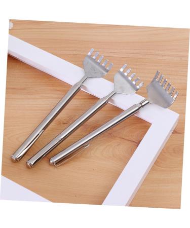 Magiclulu Telescopic Back Scratcher | 6-Stage Adjustable Stainless Steel Tool for Neck & Body Massage - Buy Online on GoSupps.com