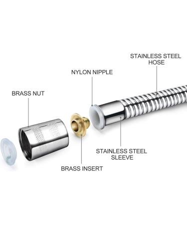 Shower Douche Enema Kit Heads - Deep Clean Nozzle for Men & Women | 59-Inch Hose Compatible with Regulator Douche System - Buy Online on GoSupps.com