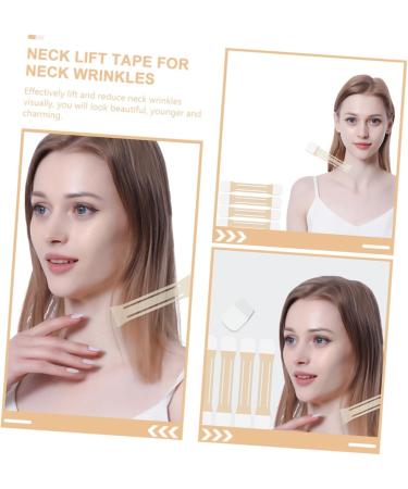 COHEALI Neck Lifting Tape 4pcs Neck Lift Stickers Neck Tape Anti-aging Neck Miss Boost Stickers Skin Tightening As Shown b 1 count (Pack of 1) - Buy Online on GoSupps.com