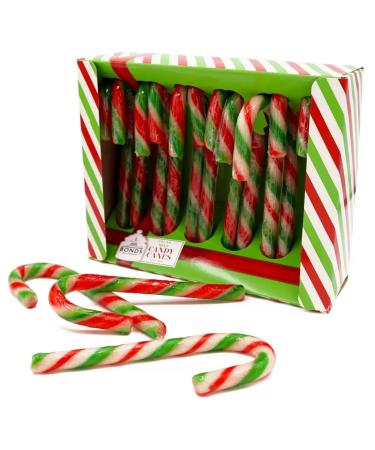36 Candy Canes 3 x 12 Mint Flavour for Christmas/Xmas Tree Decorations