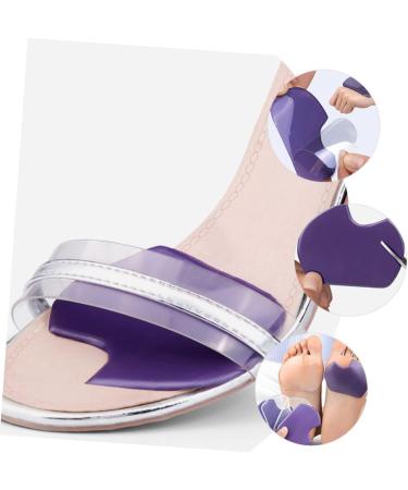 FOMIYES 20 Pairs Half Size Foot Pads for Women's High Heels - Non-Skid Gel Insoles for Comfort & Support | Assorted Colors | 8.5x7cm - Buy Online on GoSupps.com