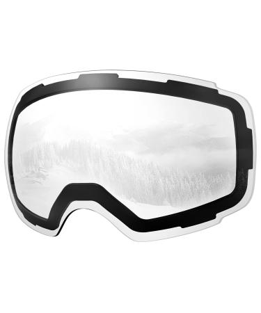 OutdoorMaster Ski Goggles PRO Replacement Lens - 20+ Choices Vlt 99% Clear