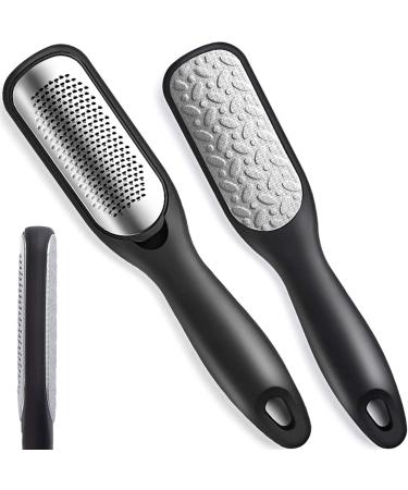 Augcomre Foot Files Spa Callus Removal Set | Stainless Steel Double-Sided Pedicure Care | Washable Callus Remover - International Shipping - Buy Online on GoSupps.com