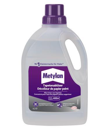 Metylan wallpaper-release active concentrate solves all wallpapers bubble wallpaper & paste remains of high-energy easy-to-do-it-all wallpaper remover 1x1l 1 l (1 Pack) concentrate 1 liter