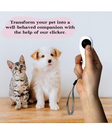 Belffy Premium Quality Cat & Dog Training Clicker with Wrist Strap - Lightweight & Effective Pet Training Tool for Cats or Puppies (Black) - Buy Online on GoSupps.com