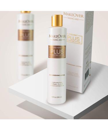 MakeOver SkinCare Prevent Plus Hydrating Lotion - Stretch Marks & Scar Prevention with Vitamin A E CoQ10 Hyaluronic Acid & Collagen - 1.0 Fl Oz - Buy Online on GoSupps.com