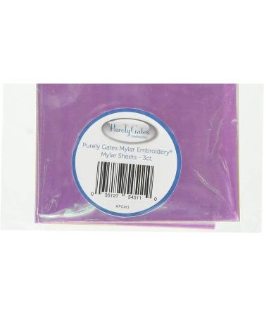 Purely Gates Mylar 18x30 Embroidery Sheet - Pack of 1 | High-Quality and Durable Mylar for Embroidery Projects - Buy Online on GoSupps.com
