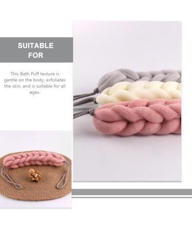 Portable Body Scrubbers 4Pcs - Comfortable Shower Loofahs for Men & Women | Convenient Bathing Solution - Buy Online on GoSupps.com