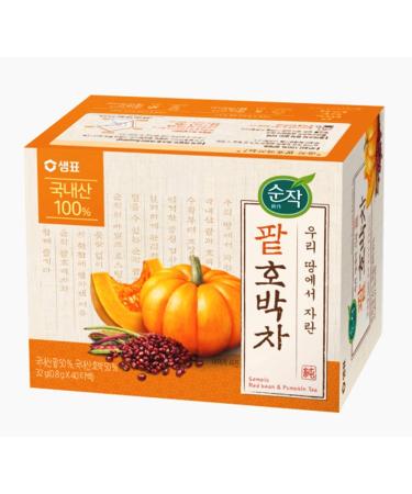 RAUM Food 100 percent Natural Organic Tea 0.7g x 40 T Tea bags  (Red Bean & Pumpkin)