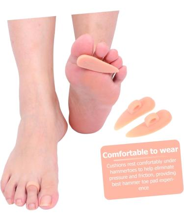 NOLITOY 12pcs Toe Support Gel Pads - Bunion & Hammer Toe Cushions Silicone Callus Cover for Comfort - Perfect for Yoga & Everyday Use - Buy Online on GoSupps.com