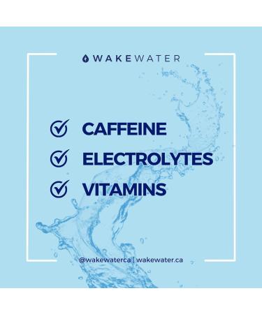 WakeWater Plus Energy Powder | Raspberry Lemonade | Vitamins and Electrolytes | Natural Green Tea Caffeine | No Sugar or Artificial Sweetener |140g (28 servings) - Buy Online on GoSupps.com