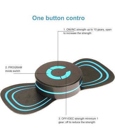 Shop Tens Neck & Cervical Spine Massage Pad - 10 Gears Microstrom Reusable Fatigue Relief for Arms & Shoulders - International Shipping - Buy Online on GoSupps.com