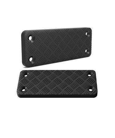 Gun Magnet Mount Holder 2 Pack 55 lb Rating Rubber Coated Magnetic Gun Mount Precision Gun Magnet Pad for Safe Car Wall Truck Nightstand