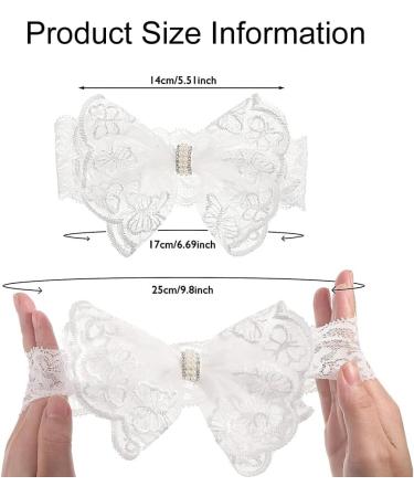 Baby Girl Flower Headband for Christening, Wedding, and Party | Baby Hair Band for Family Photos - Buy Online on GoSupps.com