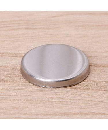 Gwxevce 10pcs Empty Eyeshadow Palette - Powder Pans for Makeup Magnetic Storage Silver Color - Buy Online on GoSupps.com