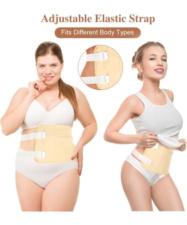 Rhino Valley Castor Oil Pack Set - 6 Reusable Organic Cotton Packs for Neck Waist Arm & Leg Detox - Adjustable Rubber Band for Liver Health - Buy Online on GoSupps.com