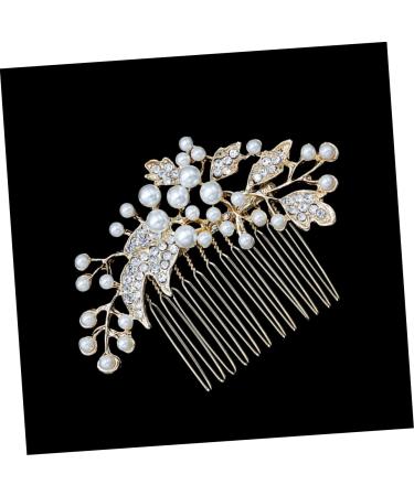 Housoutil Rhinestone Hair Clips Princess Headband Rhinestone Headpiece Pearl Hair Pin Flower Clips Bridal Hair Clip Pearl Hair Clip Rhinestone Hair Pin Headpiece Tiara Comb Bride Wedding - Buy Online on GoSupps.com