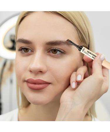 Eyebrow Cream - Longwear Waterproof Tinted Brow Gel With Brush - Natural Waterproof Double Head Liquid Eyebrow Gel Long Lasting SmudgeProof Liquid Eyebrow Makeup Volumizing Enhance Light Brown - Buy Online on GoSupps.com