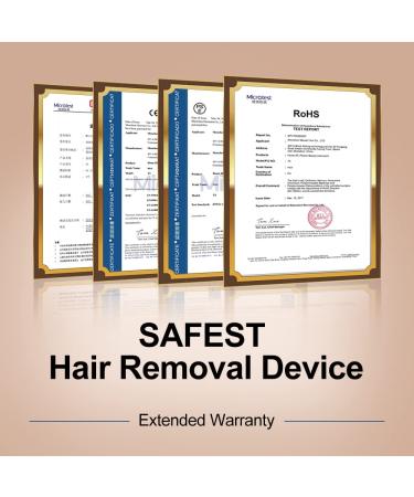 At-Home IPL Hair Removal Device | Permanent 999,900 Flashes | Painless Hair Remover for Women and Men | Ideal for Armpits, Back, Legs, Arms, Bikini Line | AOHEKANG IPL - Buy Online on GoSupps.com