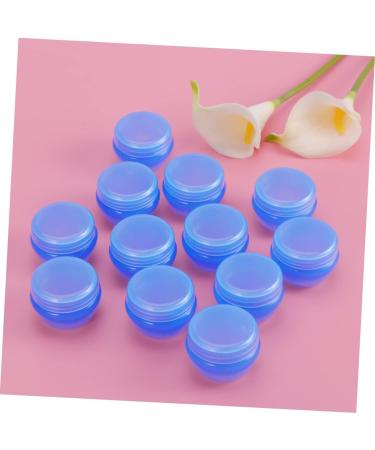 Beaupretty Travel empty plastic jar empty clear plastic sample containers small cosmetic sample containers 20g cosmetic containers make up container jar Mini Plastic Jars vial travel Cream Blue medium - Buy Online on GoSupps.com
