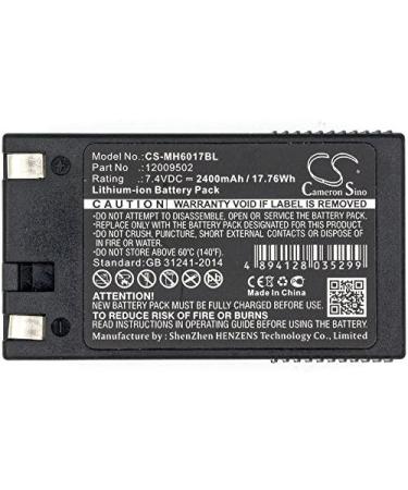 Estry 7.4V Battery Replacement for Paxar 9460 & Handiprinter MN11L2-G | 2400mAh High Capacity - Buy Online on GoSupps.com