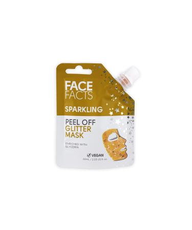 Face Facts Glitter Peel Off Mask Sparkling Gold