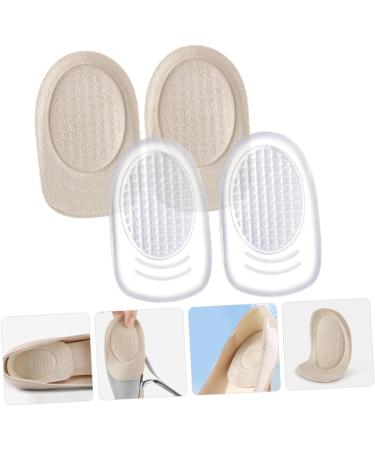 MAGICLULU Heel Pad Cushions - 2 Pairs of Gel Inserts for Women | Prevent Blisters & Discomfort | Clear Shoe Inserts for Ultimate Comfort - Buy Online on GoSupps.com