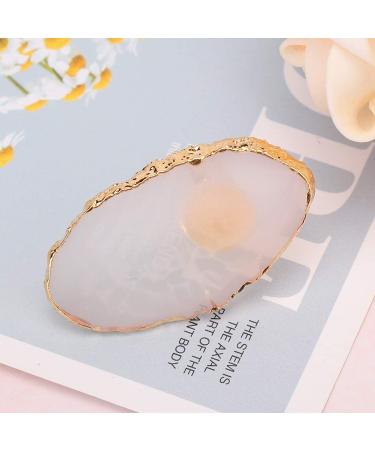 Easy to clean for the display Easy to keep exquisite high -quality materials nail art plate nail gel flat manicure store for at home white