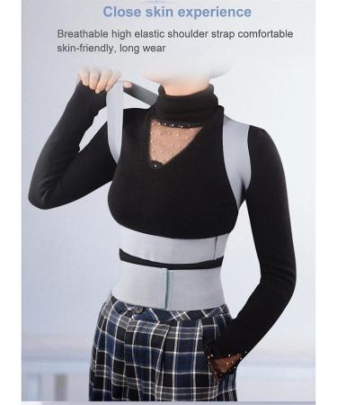 Back Corrector Invisible Chest Posture Corrector Scoliosis Back Brace Spine Belt Shoulder Medical Therapy Support Poor Posture Correction Belt L (Medium) (A Medium) - Buy Online on GoSupps.com