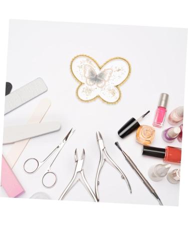  FOYTOKI Resin Display Stand Gel Nail Polish Palette Tray Makeup Mixing Palette Compact Design for Travel - Buy Online on GoSupps.com