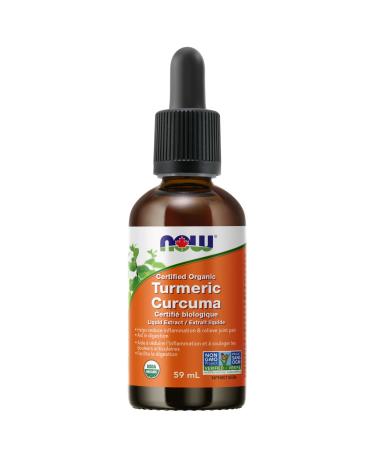 NOW Supplements Organic Turmeric Extract Liquid 59mL