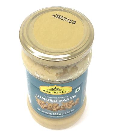 Asian Kitchen Ginger Cooking Paste 10.5oz Glass Jar - Vegan, Gluten Free, NON-GMO - Indian Origin - 10.58 Ounce - Buy Online on GoSupps.com