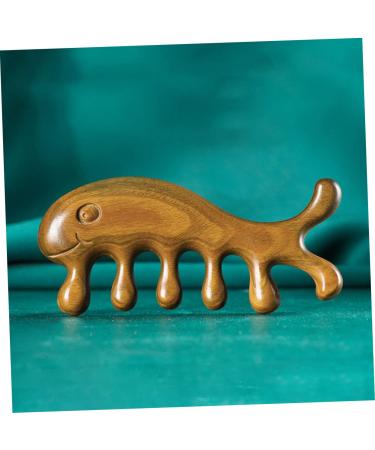 Magiclulu Wooden Scalp Massage Comb - Comfort & Style for Hairdressing | International Shipping - Buy Online on GoSupps.com