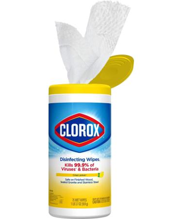Clorox Disinfecting Wipes Value Pack - 225 Count, Bleach Free, Pack of 3 - Buy Online on GoSupps.com