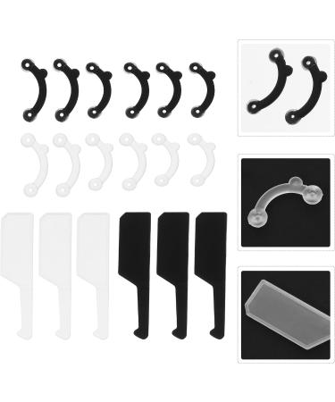 VICASKY 18 Inserts Invisibles pour Remodelage du Nez Correcteur et Releveur de Nez en Plastique L ger Kit 18 Pi ces Noir et Blanc S/M/L Clips de Levage Discrets pour Usage Quotidien - Buy Online on GoSupps.com