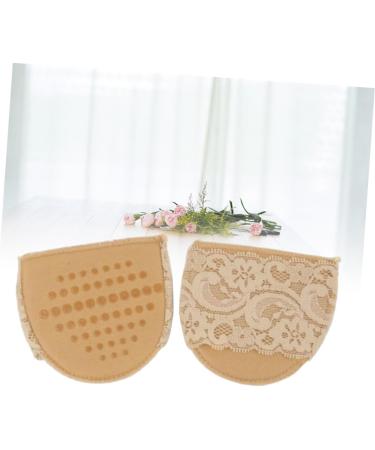 FRCOLOR High Heel Pads - Cushioned Forefoot Insoles for Women | Comfort & Support for Heels - Khaki - 2 Pair - Buy Online on GoSupps.com