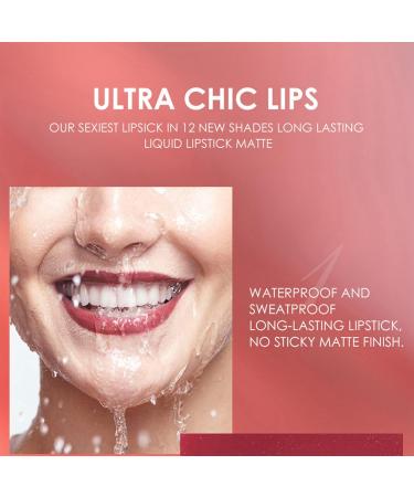 Nude Lipstick and Lip Liner Set - Long Lasting Waterproof Lip Stain - Highly Pigmented Lip Makeup Kit for Daily & Holiday Gifts (03) - Buy Online on GoSupps.com