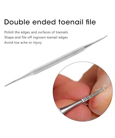 Ingrown Toenail Tool Kit | Professional Stainless Steel Nail File & Lifter Set | Pedicure Essential for Nail Care - Buy Online on GoSupps.com