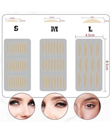 Invisible Eye-Lifting Tape - 240 PCs Double Eyelid Tape for Instant Eye Lift & Makeup Enhancement (L 6x30mm) - Buy Online on GoSupps.com